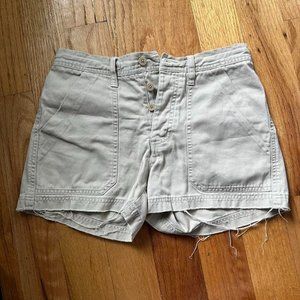 Vintage tan cargo shorts